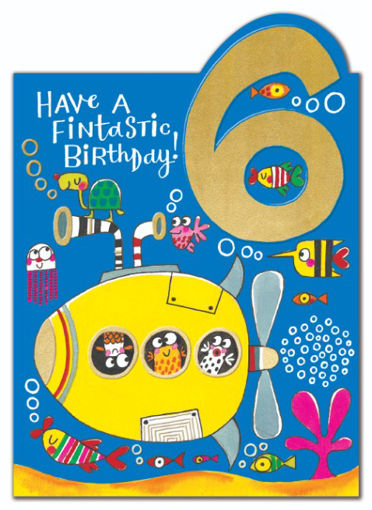 Picture of 6 BIRTHDAY CARD HAVE A FANTASTIC BIRTHDAY
